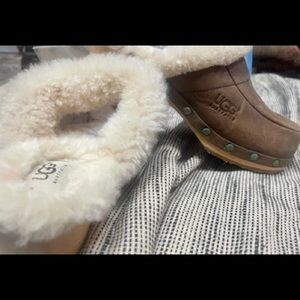 Ugg leather clogs size 7